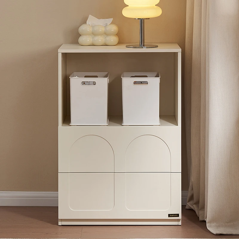 QY全友家居现代奶油风简约收纳柜大小户型家用组合储物柜