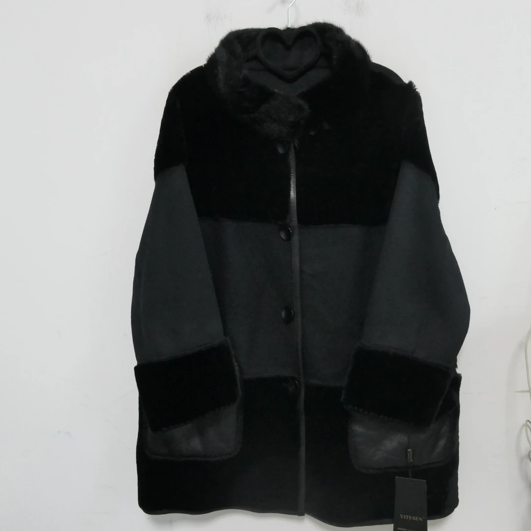 DO-YS2617立领黑色短款外套