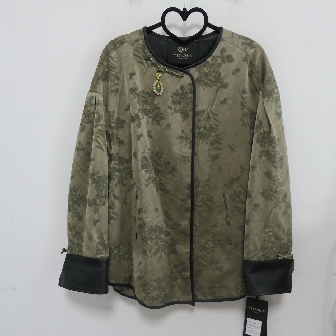 DO-JS601东欧早秋款新中式立领外套