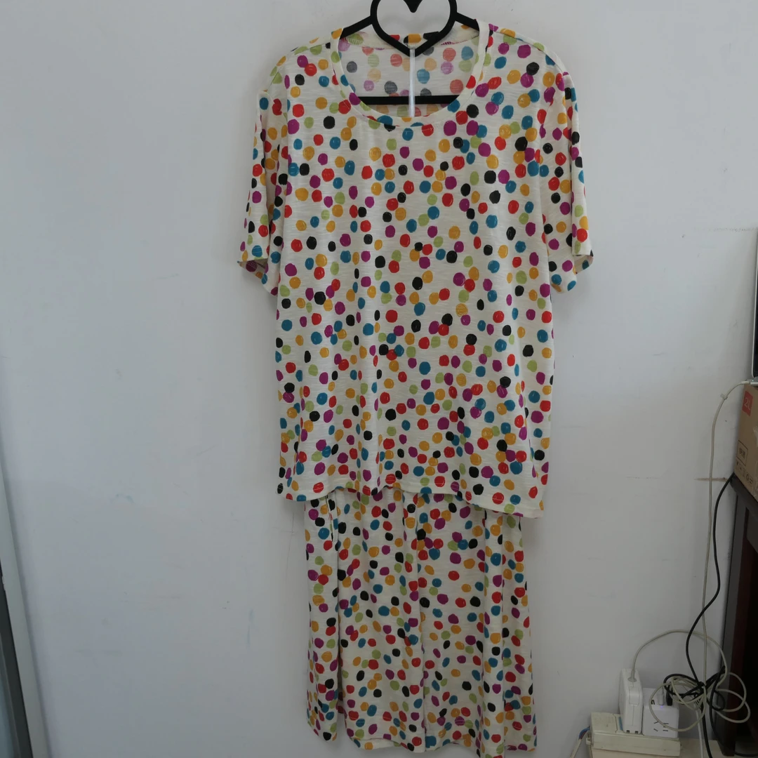 YZ-90夏季七彩圆点套装