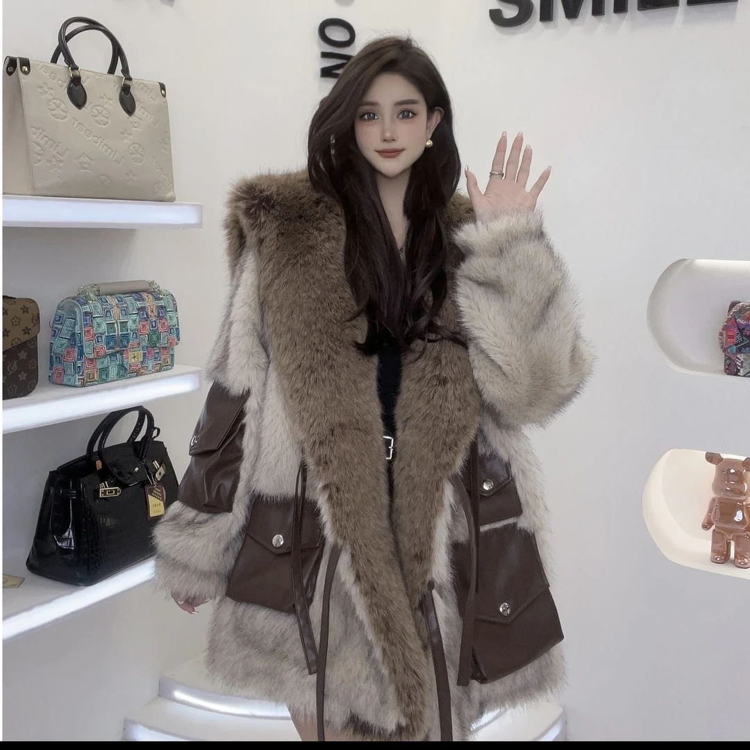 反季新款高档长款保暖经典显瘦时尚网红外套