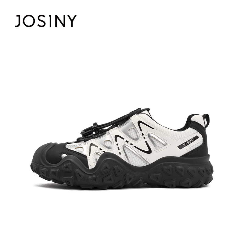 卓诗尼新款爆款时尚百搭休闲老爹鞋设计感小众耐脏经典低帮猫爪鞋