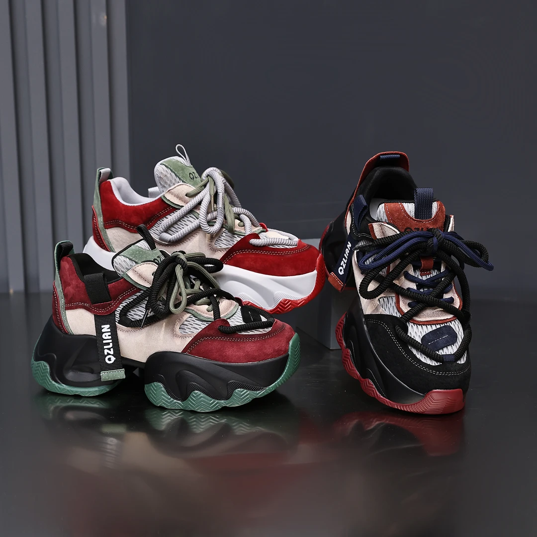 千之恋现货增高6CM2024夏季新款潮流高能感休闲百搭气质女鞋3826