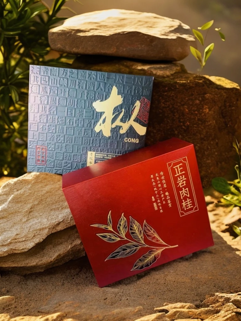 【楚袍】【武夷岩茶】正宗岩茶 正岩肉桂 老枞水仙共20泡装-厂家直发