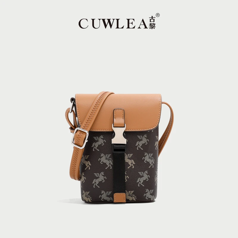 【CUWLEA/古黎】独角兽图案系列新款2023年时尚百搭手机包GL-6120