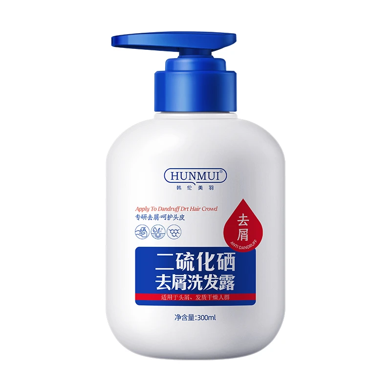 韩伦美羽二硫化硒去屑洗发露