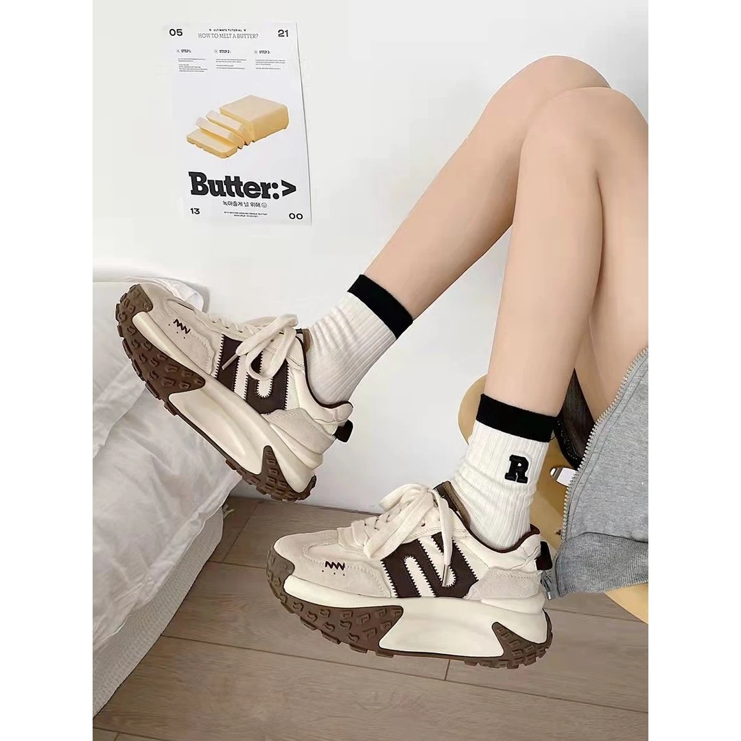 校园女鞋厚底百搭阿甘鞋女2023年秋冬新款保暖软底爆款休闲运动ZO