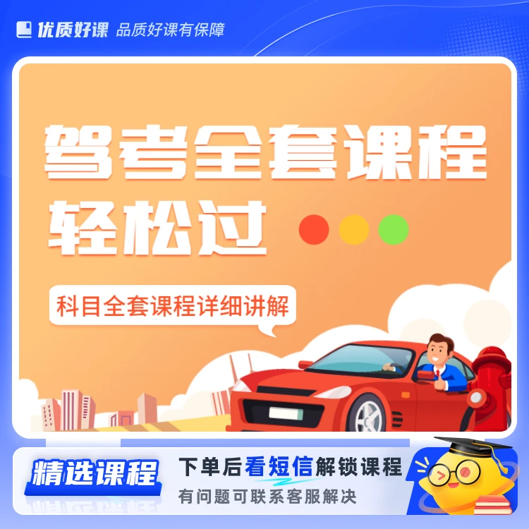 驾考1234纸质技巧书➕全套课程(留意短信解锁课程)