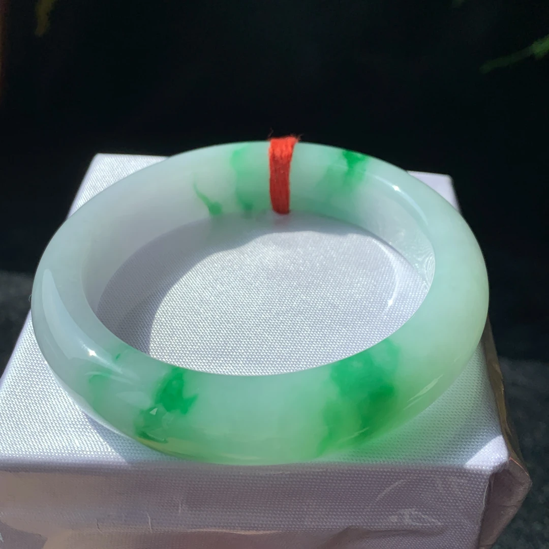 结缘鉴赏 天然缅甸翡翠A货56.6