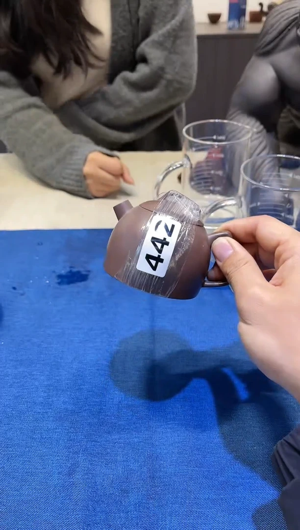 【闪购商品】紫砂茶壶442几何秦权