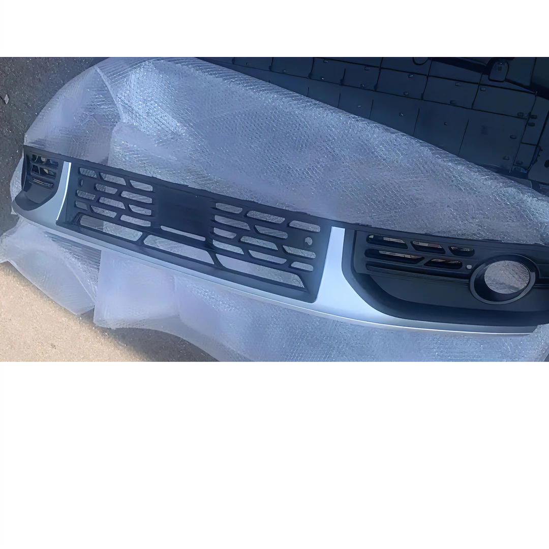 领克02 前杠下杠网总成银色桔色黑色