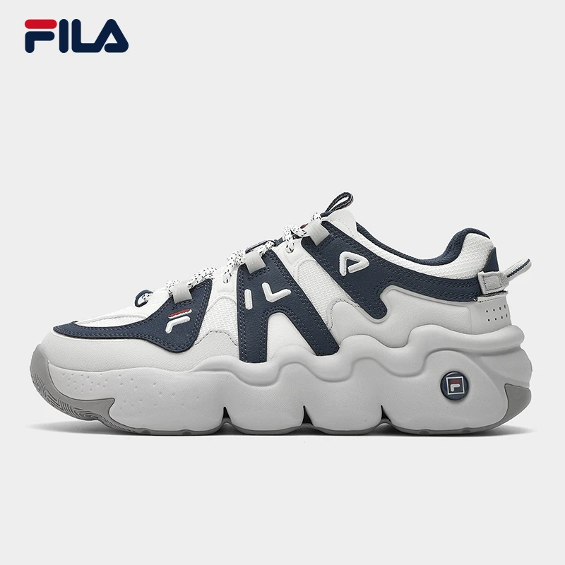 Fila/斐乐男鞋【潮流时尚】复古厚底老爹鞋百搭运动鞋F12M412111F