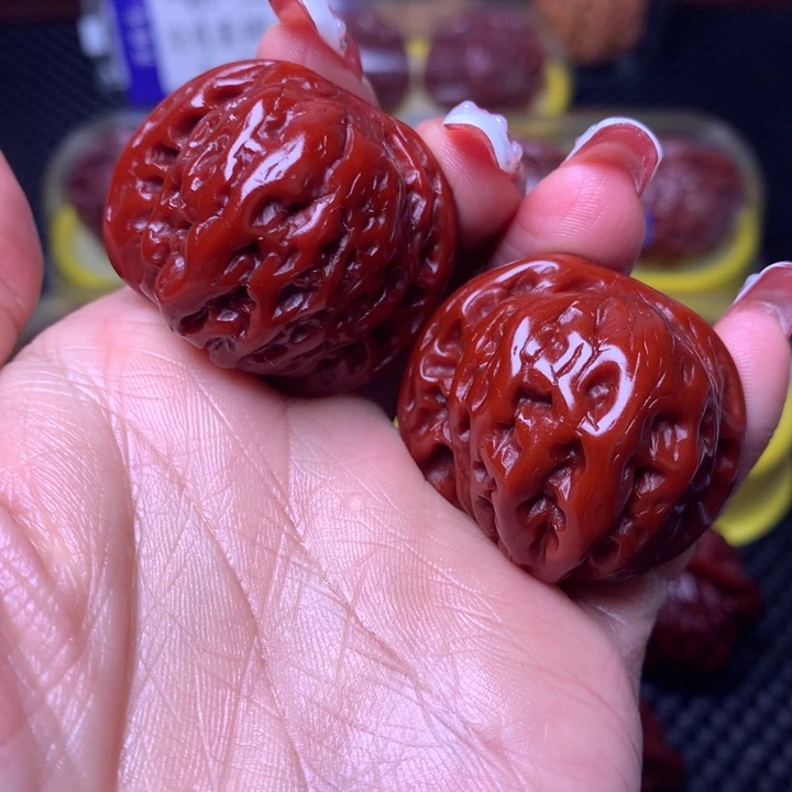 文玩核桃吊坠磨盘38