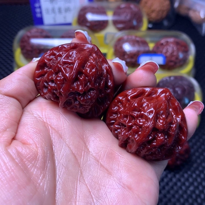 文玩核桃吊坠宫灯43