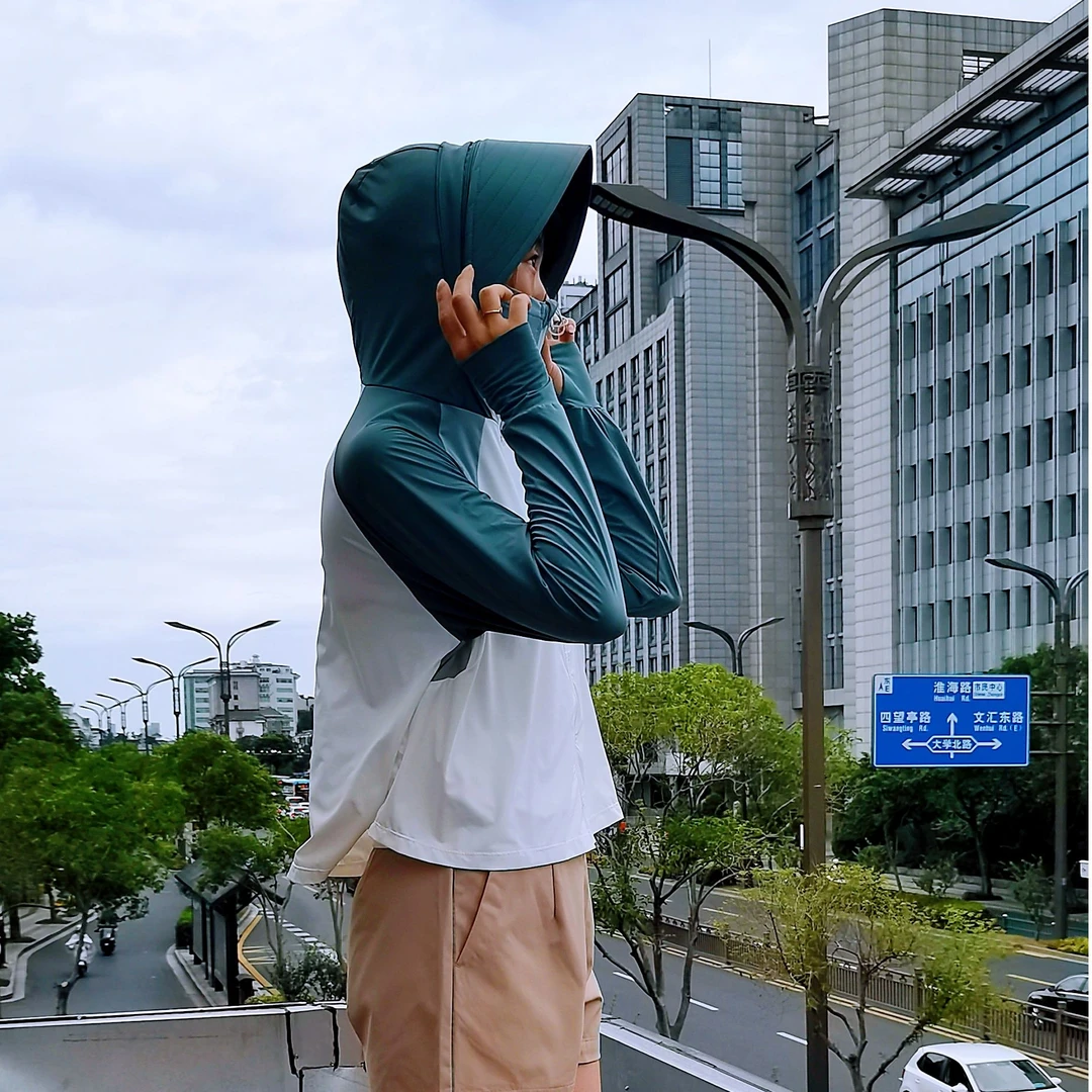 年中清仓夏季防晒衣紫外线透气全防护宽松女皮肤衣户外旅游装备