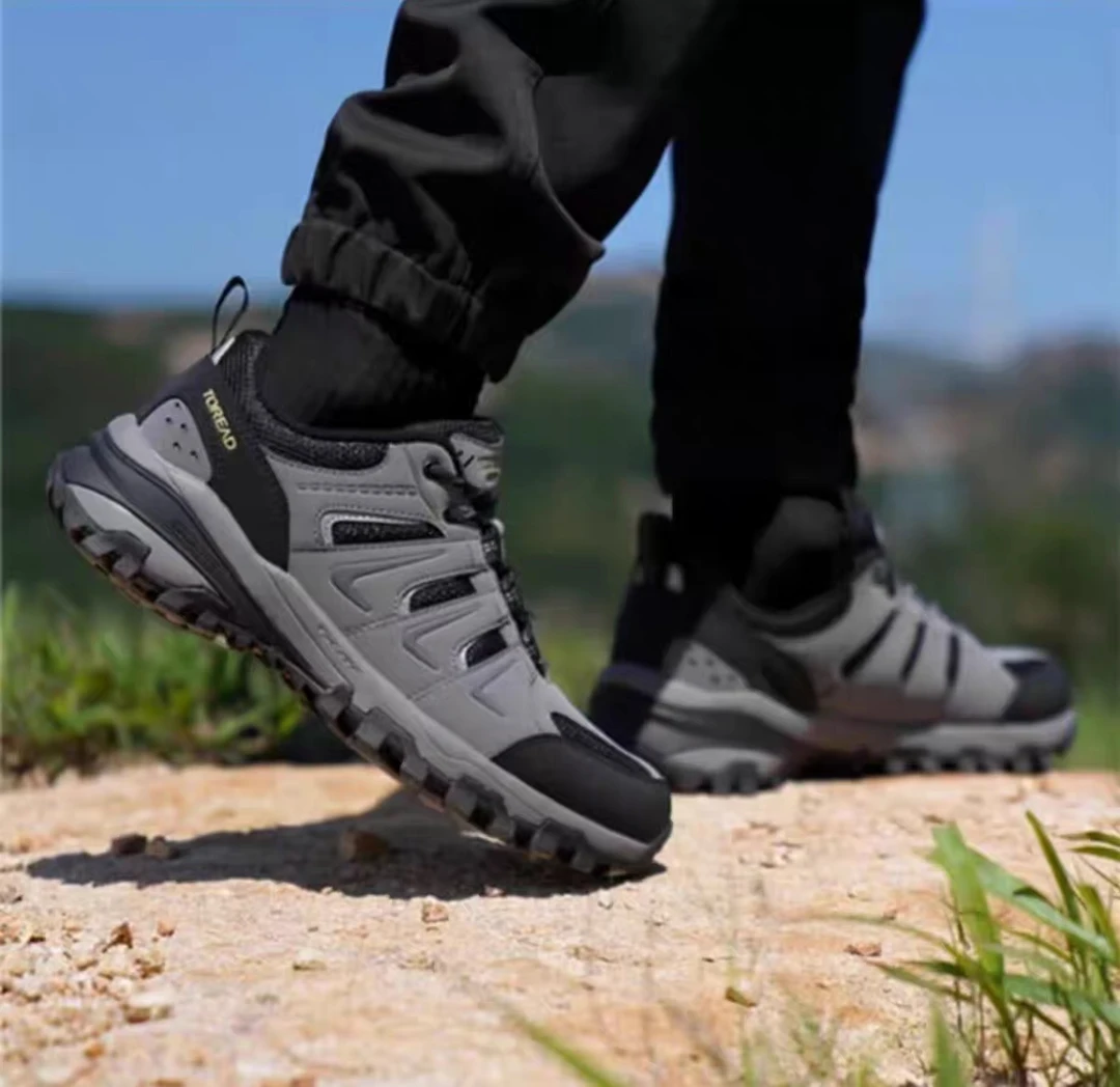 秋冬男士登山徒步鞋耐磨户外运动透气防滑男鞋大码断码特惠登山鞋