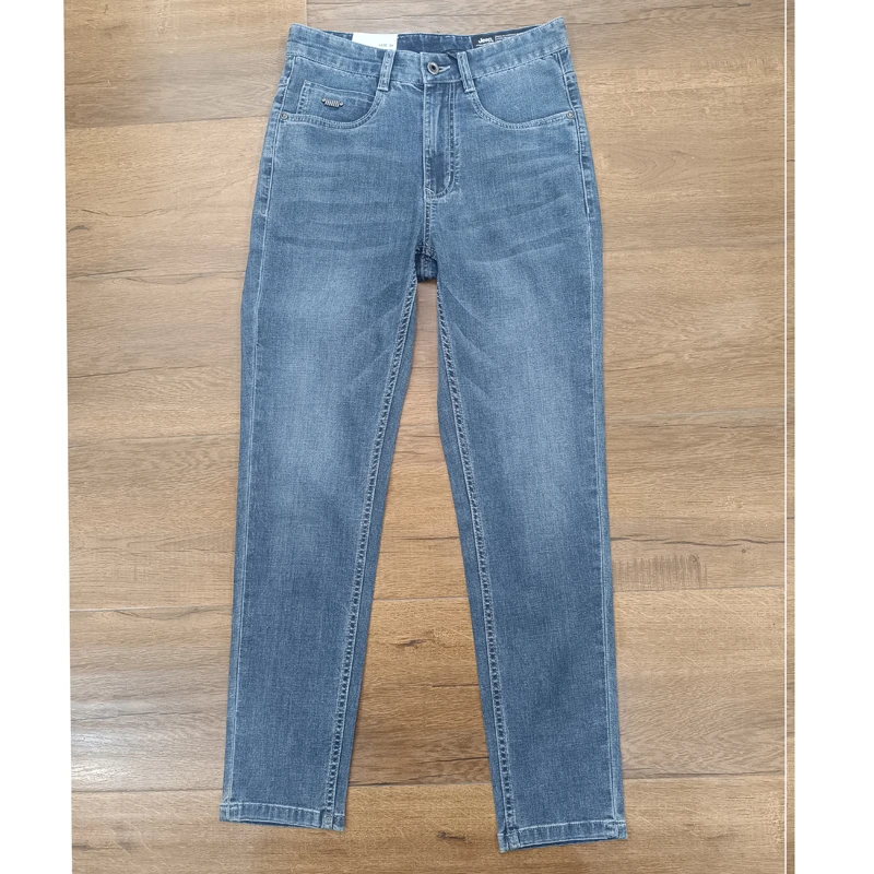 清仓活动捡漏春夏季牛仔九分裤休闲时尚蓝色黑色显瘦百搭直筒弹力