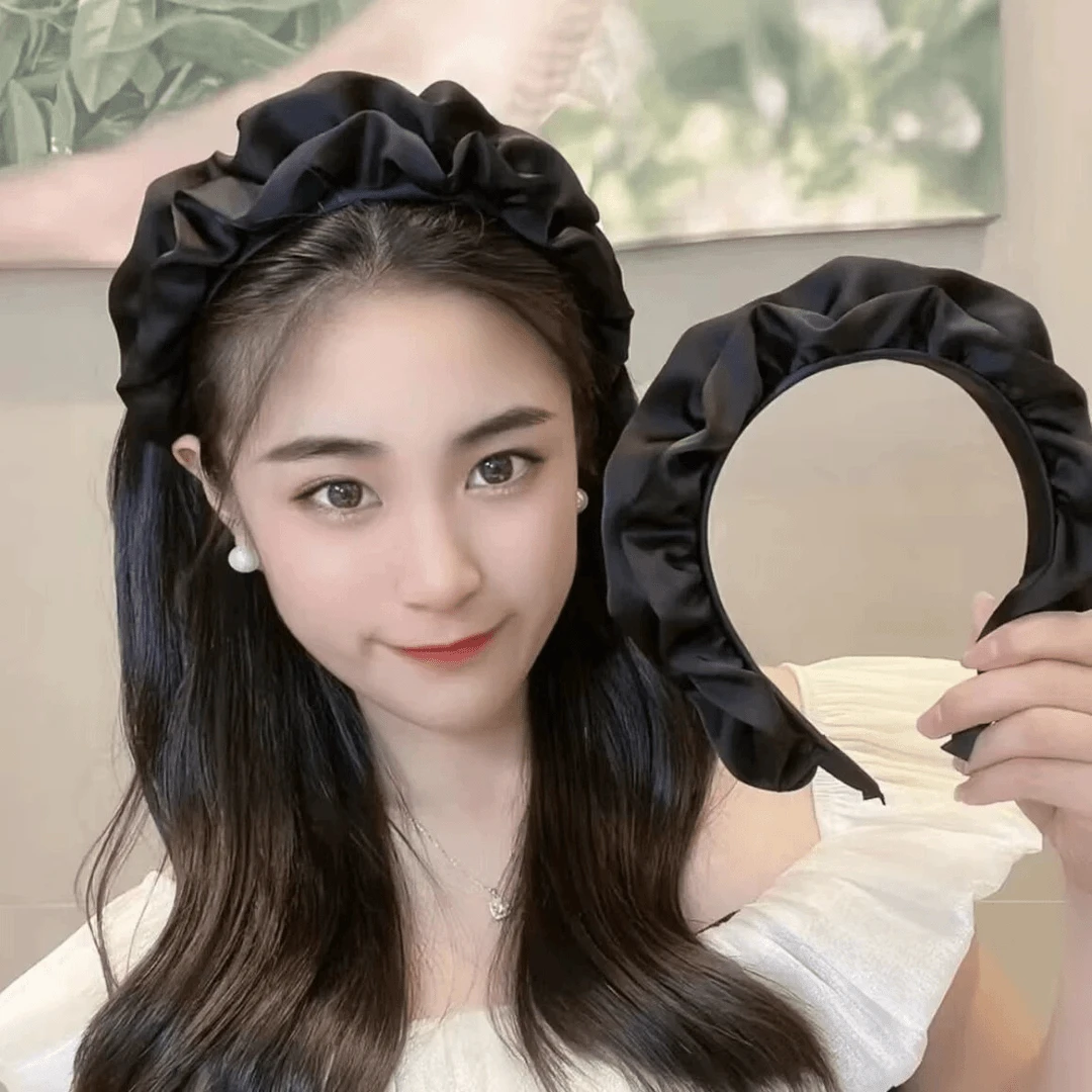 高级感洋气时尚发箍女高颅顶洗脸头箍2024显脸小显发量新款头饰