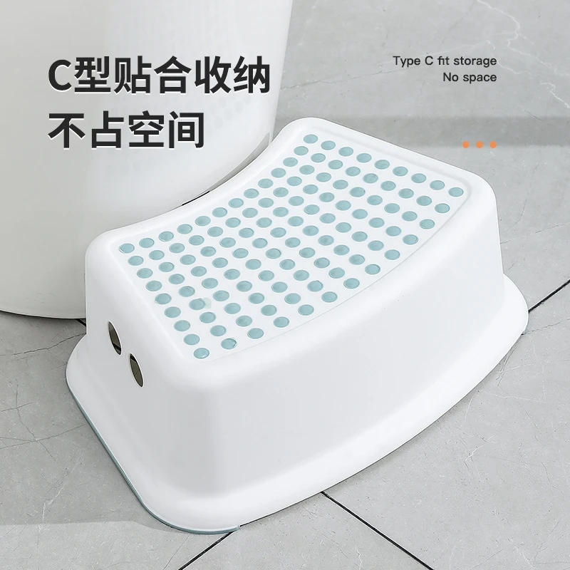 轻奢加厚防滑马桶凳儿童防滑凳塑料垫脚凳家用踩脚凳多功能踏脚凳