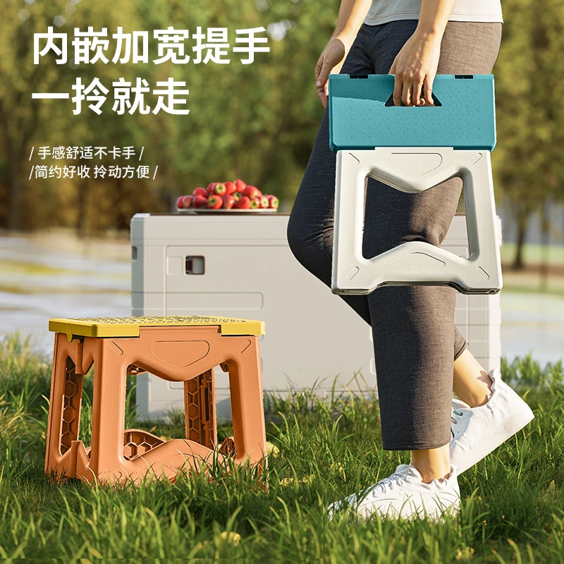 户外露营折叠超轻钓鱼凳便携加厚家用儿童高铁排队马扎