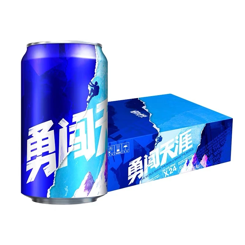 SNOW/雪花勇闯天涯8度330ML*24听罐装整箱优质醇厚啤酒优级新鲜全
