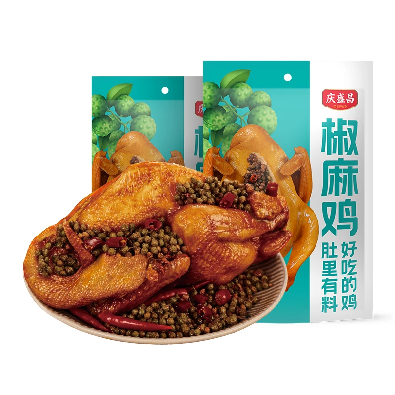手撕椒麻鸡500g*2只 开袋即食 下酒菜