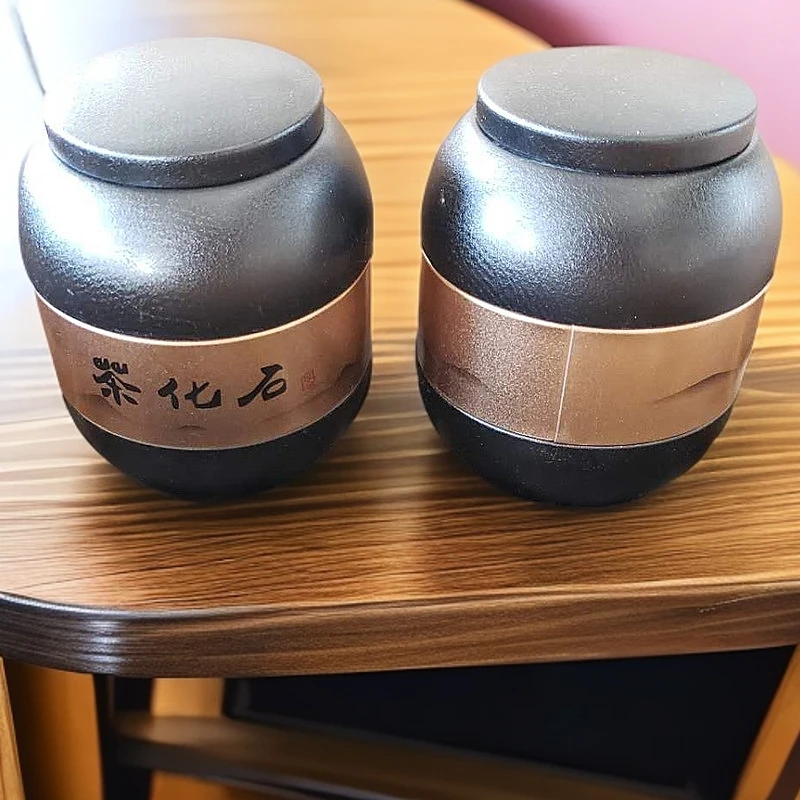宏山云南普洱茶 勐海老茶头熟茶糯香茶化石 碎银子 500克罐装茶礼