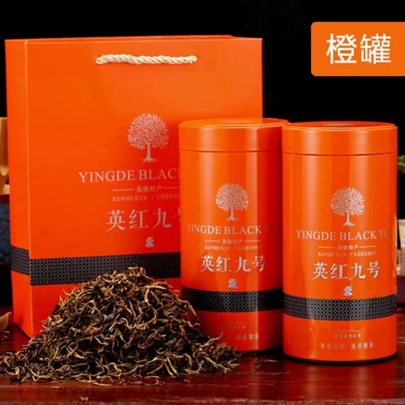 英德红茶英红九号浓香型红茶厂家直销罐装礼袋盒装