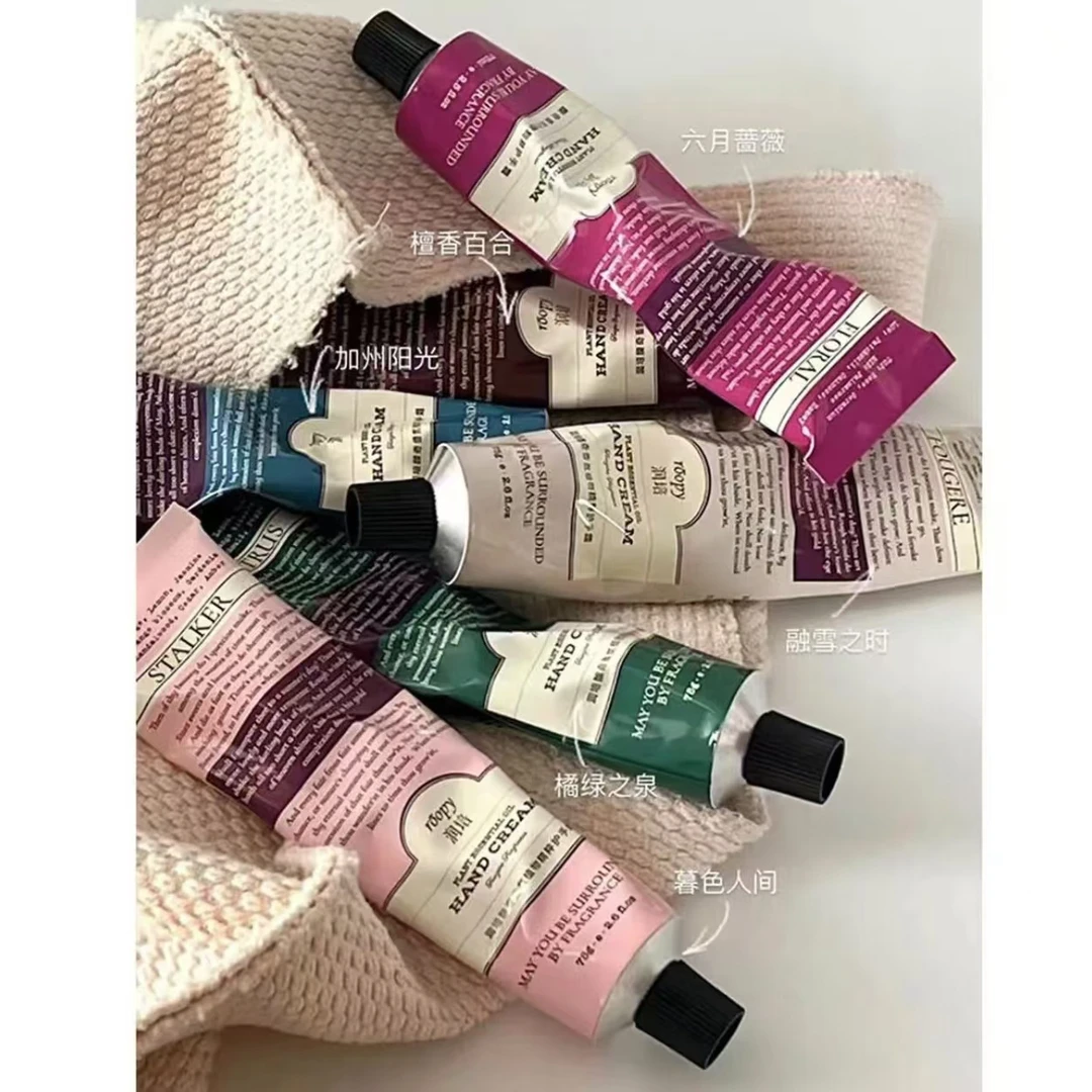 【到手3支】润培ROOPY香氛护手霜女清爽手霜保湿补水滋润不油腻学生