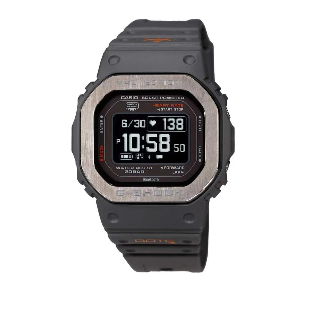 Casio/卡西欧DW-H5600智能运动多功能方块心率血氧BOTE联名款手表