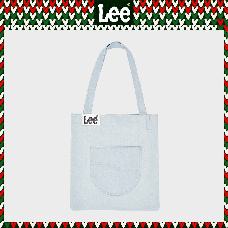 【昆凌专属】Lee经典牛仔帆布袋大容量男女同款  LL