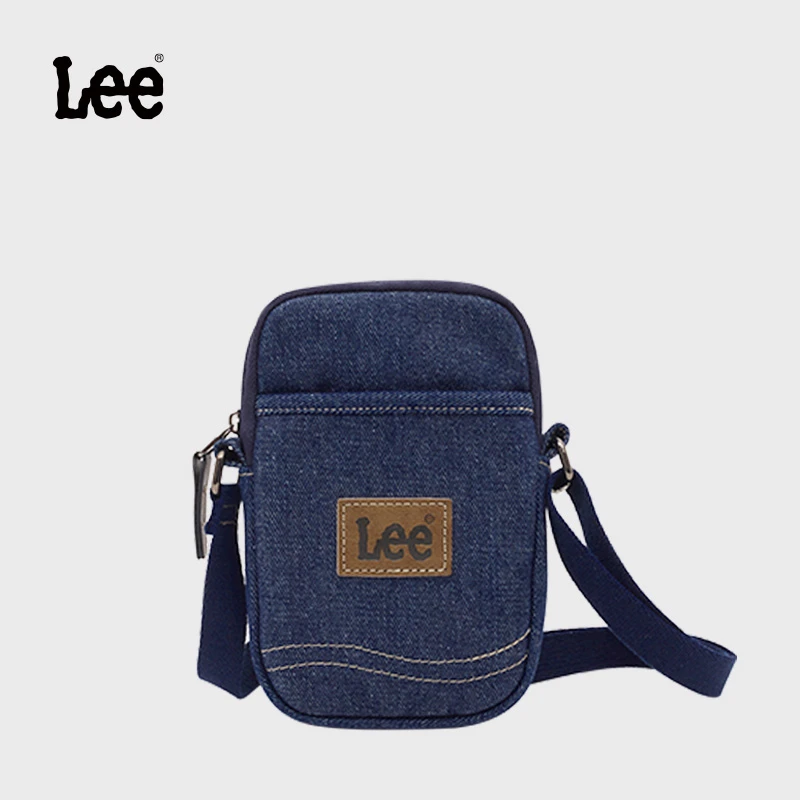 Lee经典牛仔手机包便携中性时尚休闲运动百搭  LL