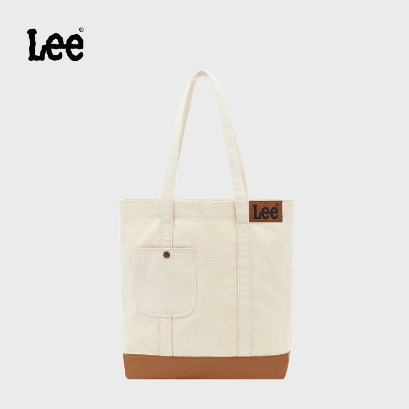 Lee假日系列拼接托特包新款女包托特包手提包简约 LL