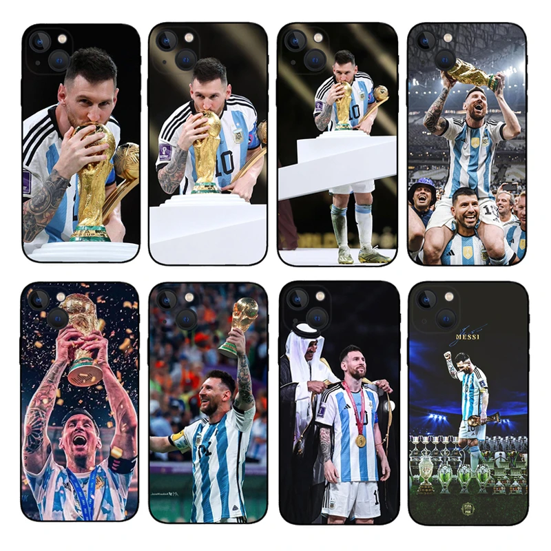 梅西世界杯圆梦适用苹果14/13/12/11pro手机壳iPhone xsmax/xr/8/