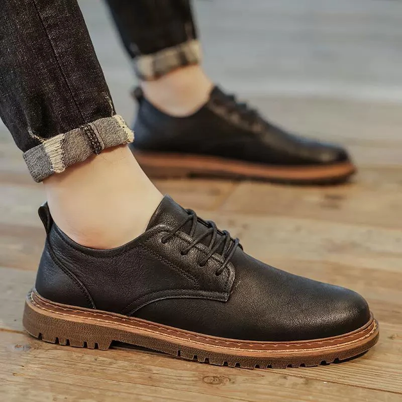 新款男士商务正装休闲结婚新郎鞋英伦男鞋皮鞋男款工作上班鞋四季