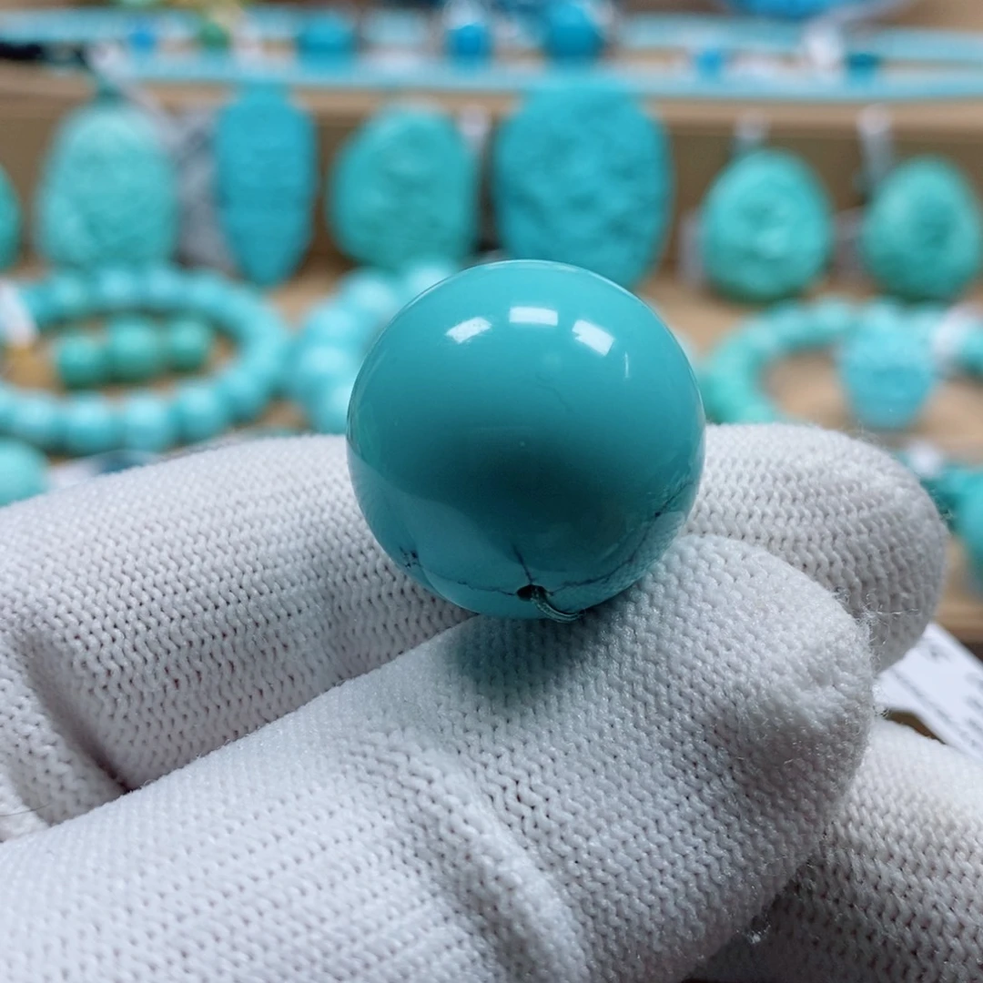 绿松石珠宝奇石未镶嵌爱**爱