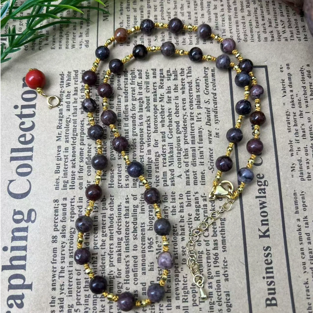 【百万珠宝】舒俱来 泥地圆珠DIY项链S0101多样性发一