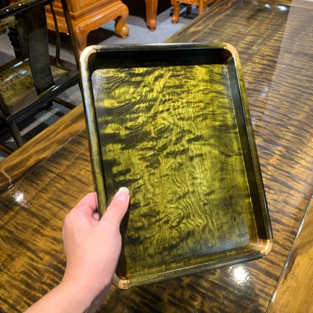 托盘独板绿料满水波30×22×3