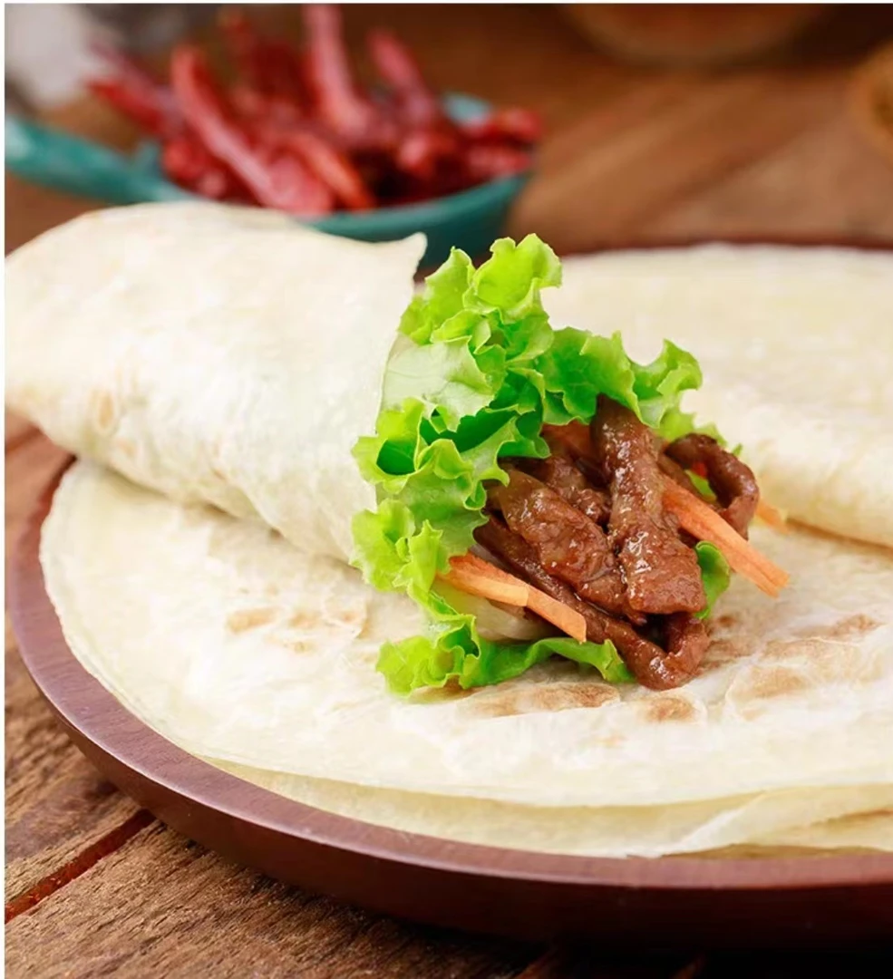 东北特色手工烫面春饼300g*5袋卷饼早餐饼美味面食