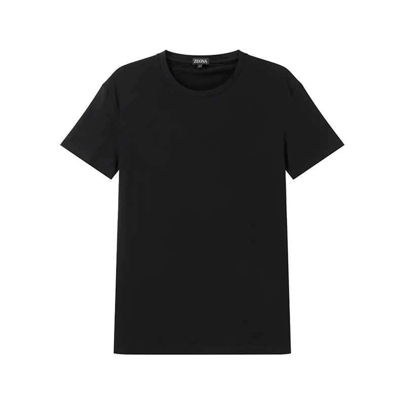 ZEGNA杰尼亚 男士修身弹力圆领短袖贴身打底衫内衣T恤N2M200090
