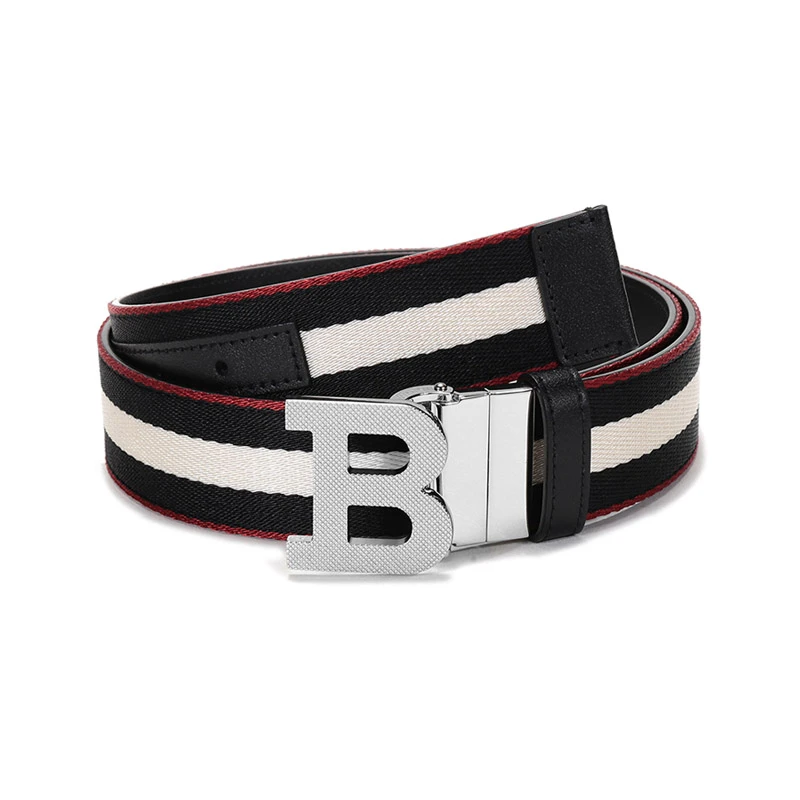 Bally巴利 男士板扣式双面腰带不可裁剪3.5cm B BUCKLE 35 M T
