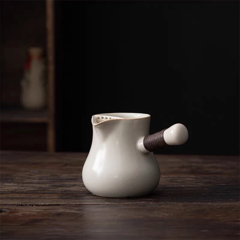复古陶瓷罐罐茶煮茶器围炉全套电陶炉煮茶炉子套装烤奶茶侧把单壶
