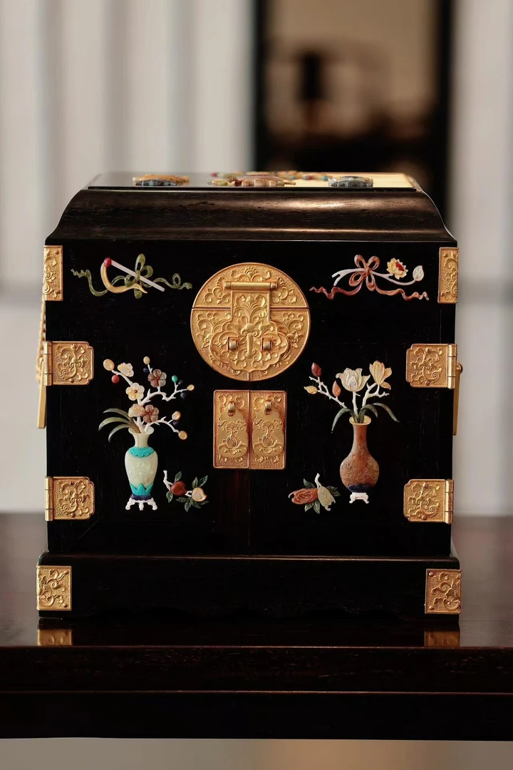 《励玳》创意礼品礼盒 棕色（带，5）