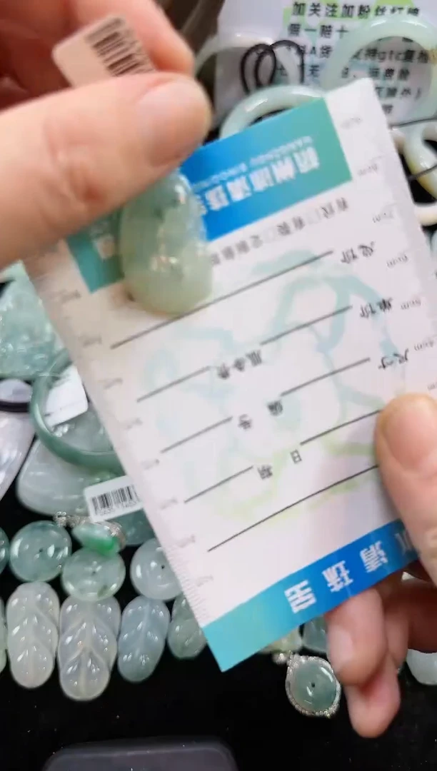 【闪购商品】翡翠颈饰未镶嵌如意