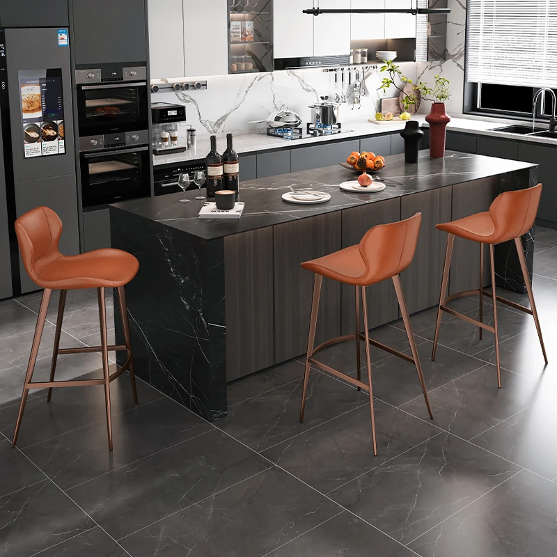 立吾 吧台椅高脚椅家用设计师款7269