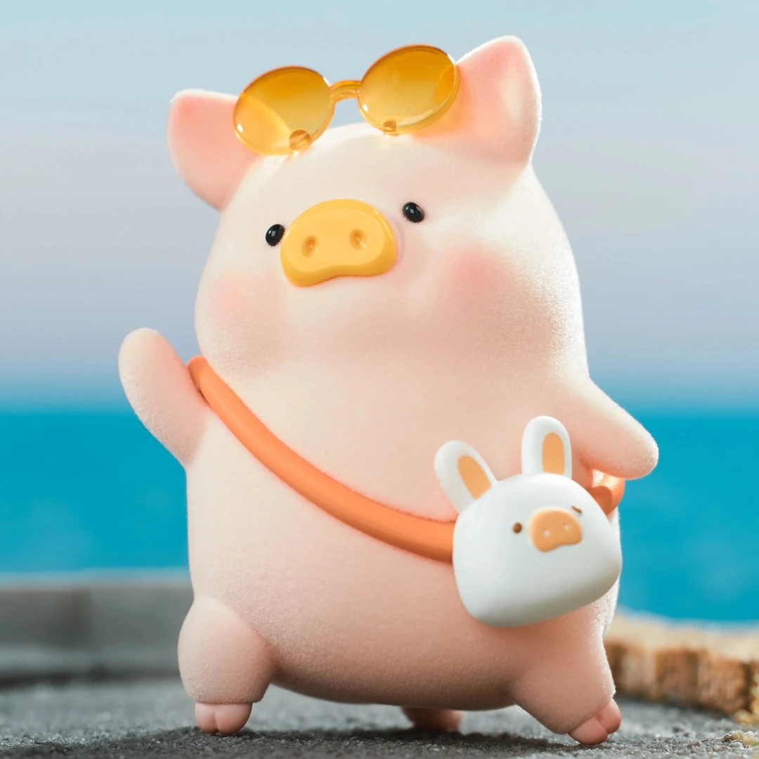【拆盒】罐头猪LuLu旅行系列潮流玩具盲盒