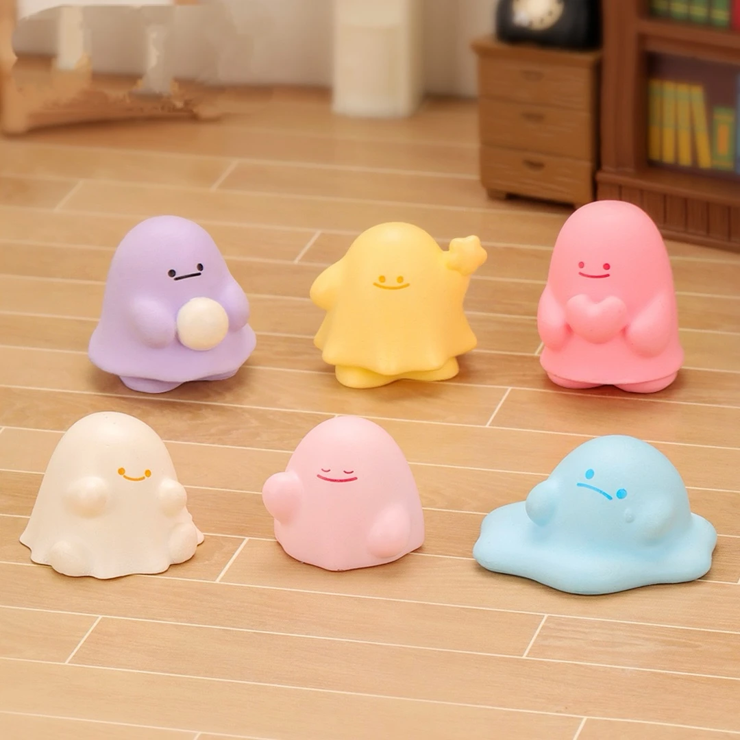 【现拍现拆】可爱彩色梦幻娃娃微景观潮玩摆件盲袋diy树脂