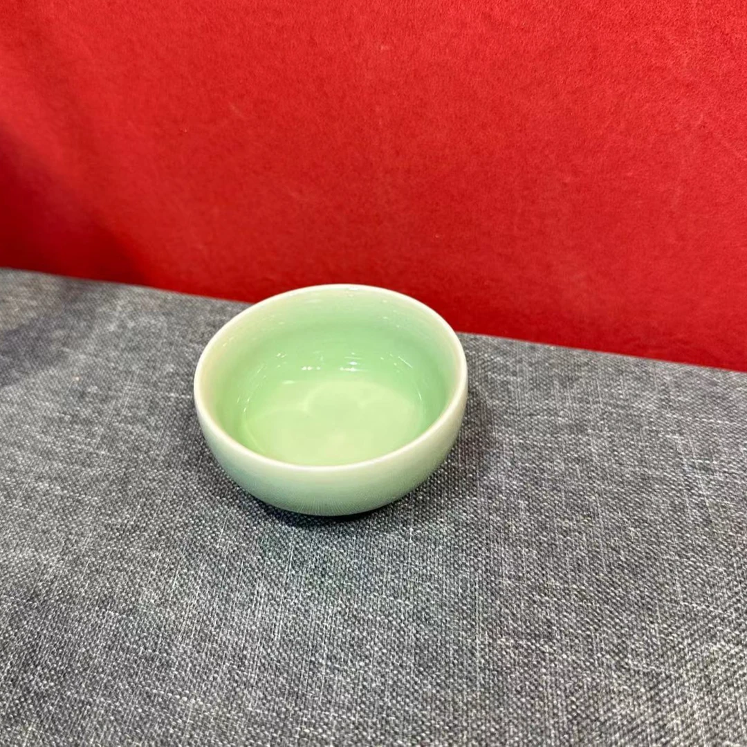 龙泉青瓷茶杯福袋一只不补主人杯家用
