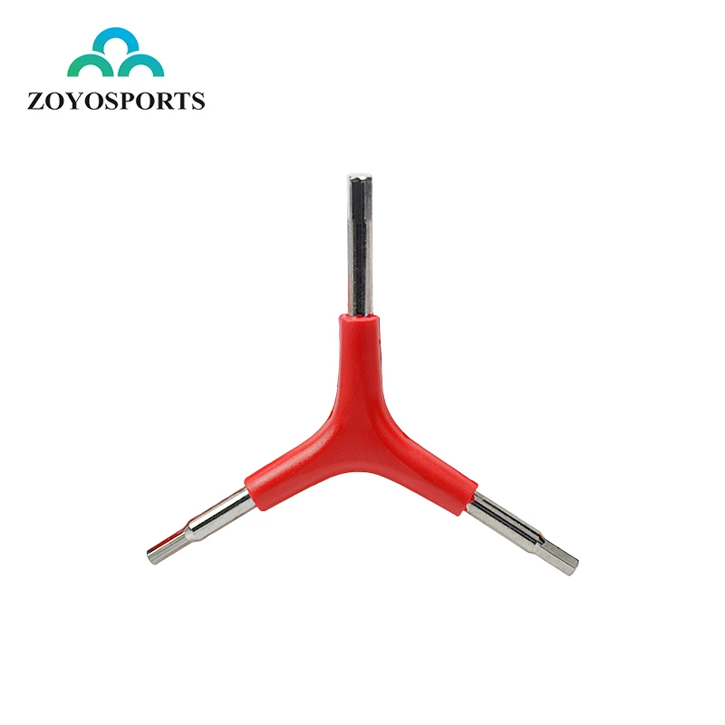 自行车三叉内六角工具 多功能Y型扳手 4/5/6mm单车扳手维修工具