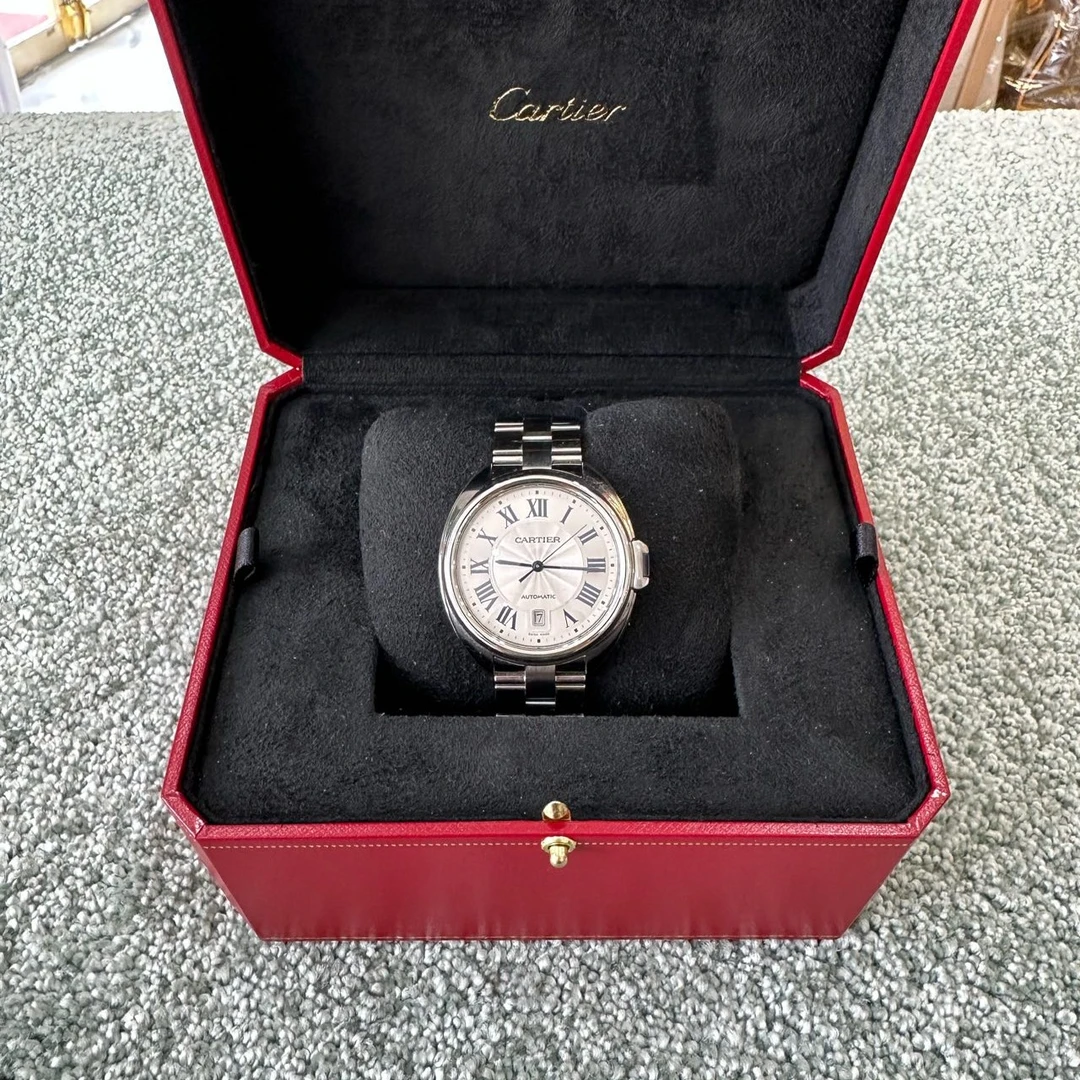 99新 Cartier/卡地亚 卡地亚钥匙系列单表 自动机械 精钢 40毫米